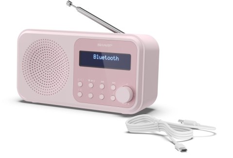 Sharp Sharp | Tokyo Digital Radio | DR-P420(PK) | Bluetooth | Różowy | Przenośny | Połączenie bezprzewodowe