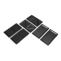 Tristar Tristar | Opiekacz do kanapek 3 w 1 | SA-3071 | 750 W | Liczba płyt 3 | Czarny
