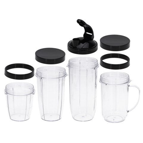 Adler Sp. z o.o. Adler Blender Smoothie Set | AD 4084 | Tabletop | 1200 W | Materiał słoika BPA-Free | Pojemność słoika 0,3+0,5+0,5+0,7 L | Krusz