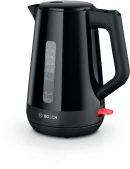 Bosch Czajnik Bosch | TWK1M123 | Elektryczny | 2400 W | 1,7 L | Plastikowy | Podstawa obrotowa 360° | Czarny