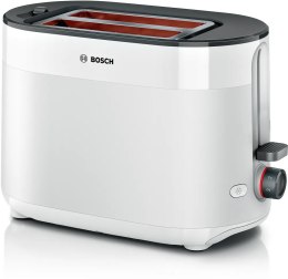 Bosch Toster kompaktowy Bosch | TAT2M121 MyMoment | Moc 950 W | Liczba gniazd 2 | Materiał obudowy Tworzywo sztuczne | Biały