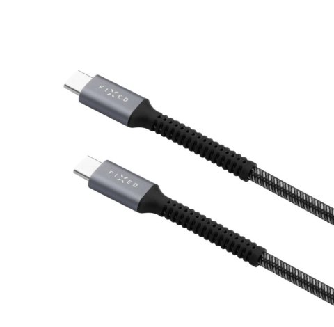 Fixed Fixed | Armor Cable USB-C/USB-C, 1,2 m, 240W | FIXDA-CC12-GR