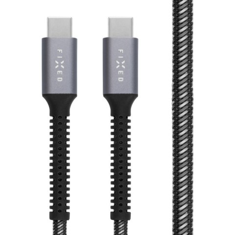 Fixed Fixed | Armor Cable USB-C/USB-C, 1,2 m, 240W | FIXDA-CC12-GR