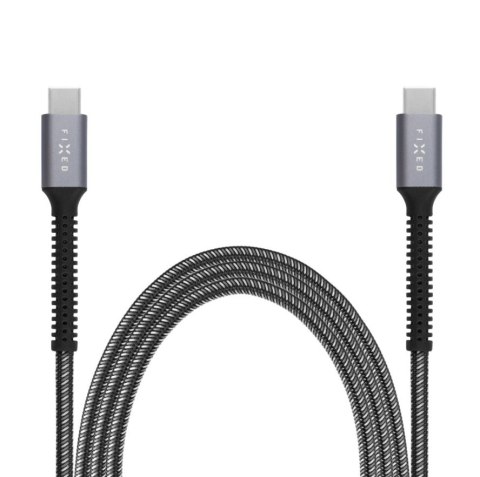 Fixed Fixed | Armor Cable USB-C/USB-C, 1,2 m, 240W | FIXDA-CC12-GR