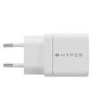 Hyper Ładowarka HyperJuice® 35W USB-C GaN, biała | Hyper