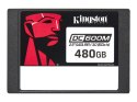 Kingston Kingston DC600M | 480 GB | Format dysku SSD 2,5" | Interfejs dysku półprzewodnikowego SATA Rev. 3.0 | Prędkość odczytu 560 MB/s 