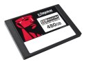 Kingston Kingston DC600M | 480 GB | Format dysku SSD 2,5" | Interfejs dysku półprzewodnikowego SATA Rev. 3.0 | Prędkość odczytu 560 MB/s 