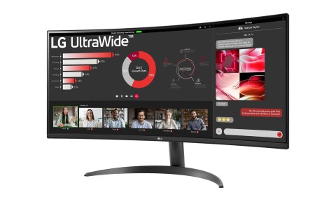 LG LG 34WR50QK-B | 34 " | VA | QHD | 21:9 | 100 Hz | 5 ms | 3440 x 1440 pikseli | 240 cd/m² | 2 porty HDMI