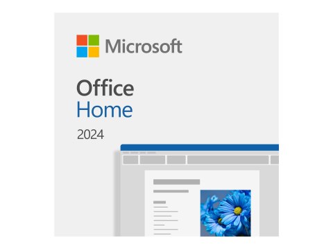 Microsoft Microsoft | EuroZone Online Licencja na klucz produktu 1 Licencja do pobrania | Office Home 2024 | EP2-06798 | Wszystkie języki 
