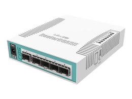 MikroTik MikroTik | Cloud Router Switch | CRS106-1C-5S | Web Management | Desktop | Ilość portów SFP 5 | 12 miesięcy | 12 miesięcy
