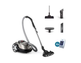 Philips Odkurzacz Philips | XD8152/12 | Z workiem | Moc 900 W | Pojemność na kurz 4 l | Perłowy metal