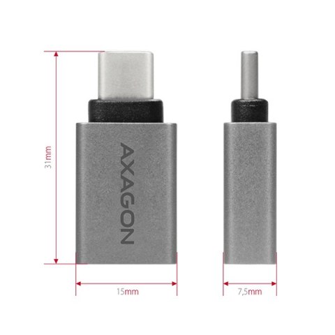 AXAGON AXAGON Adapter into the USB-C port with USB Type A female output | RUCM-AFA