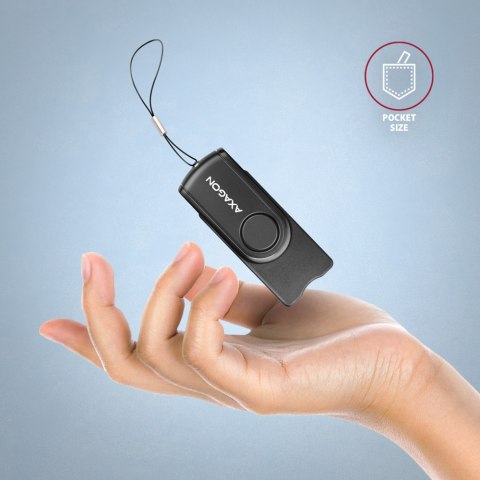 AXAGON AXAGON Compact travel USB-A + USB-C contact Smart/ID card and SD/microSD/SIM card reader | CRE-SMP2A