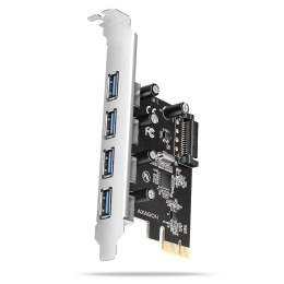 AXAGON AXAGON PCI-Express card with four external USB-A 5Gbps ports | PCEU-430RS