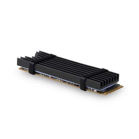 AXAGON AXAGON Passive aluminum heatsink for all M.2 SSDs, size 2280, high 6 mm | CLR-M2L6