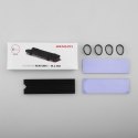 AXAGON AXAGON Passive aluminum heatsink for all M.2 SSDs, size 2280, high 6 mm | CLR-M2L6