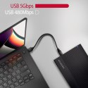 AXAGON AXAGON Ribbed aluminum USB 3.2 Gen 1 - SATA 6G external box for 3.5" HDD