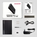 AXAGON AXAGON Ribbed aluminum USB 3.2 Gen 1 - SATA 6G external box for 3.5" HDD