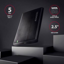 AXAGON AXAGON Screwless aluminum USB 3.2 Gen 1 - SATA 6G external box for 2.5