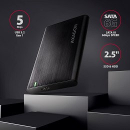 AXAGON AXAGON Screwless aluminum USB 3.2 Gen 1 - SATA 6G external box for 2.5