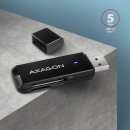 AXAGON AXAGON Slim super-speed USB 3.2 Gen 1 card reader with a direct USB-A connector | CRE-S2N