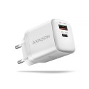 AXAGON AXAGON Wallcharger 2x port (USB-A + USB-C), 20W | ACU-PQ20W