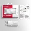 AXAGON AXAGON Wallcharger 2x port (USB-A + USB-C), 20W | ACU-PQ20W