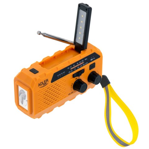 Adler Adler | Portable radio with flashlight | AD 1197 | Alarm function