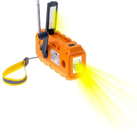 Adler Adler | Portable radio with flashlight | AD 1197 | Alarm function