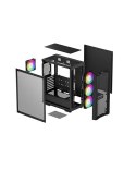 Deepcool Deepcool CC560 MESH V2 | Black | Mid Tower | Power supply included No | ATX PS2