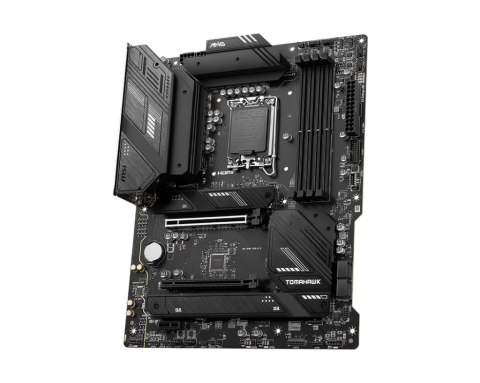 MSI MSI | MAG B760 TOMAHAWK WIFI | Rodzina procesorów Intel | Gniazdo procesora LGA1700 | DDR5 | Obsługiwane interfejsy dysków tward