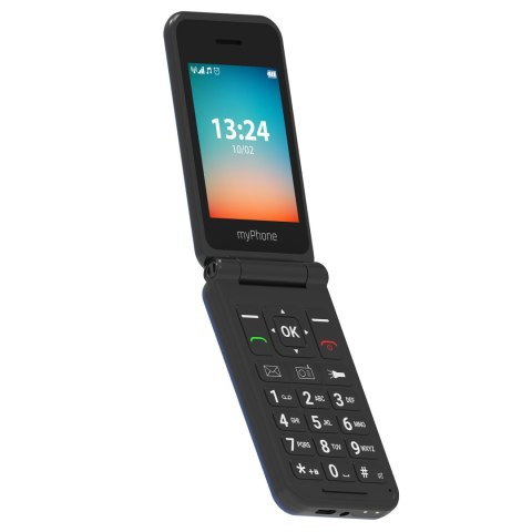 MyPhone MyPhone Flip LTE (Black) Single SIM 2.8" TFT 240x320/128MB/48MB RAM/SD Card/4G LTE