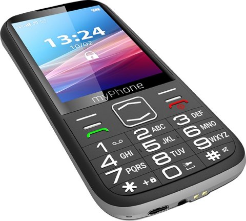 MyPhone MyPhone HALO 4 LTE (Black) Single SIM 3.5" TFT 320x480/128MB/64MB RAM/SD Card/4G LTE