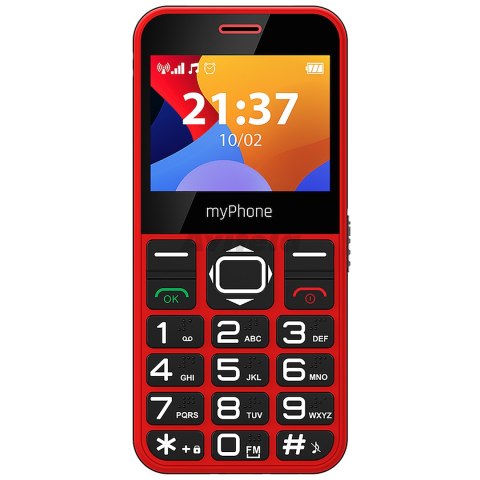MyPhone MyPhone | Halo 3 | Red | 2.31 " | IPS | 32 MB | 32 MB | Single SIM | Main camera resolution 0.3 MP | 1000 mAh