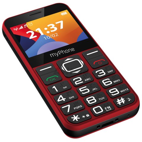MyPhone MyPhone | Halo 3 | Red | 2.31 " | IPS | 32 MB | 32 MB | Single SIM | Main camera resolution 0.3 MP | 1000 mAh