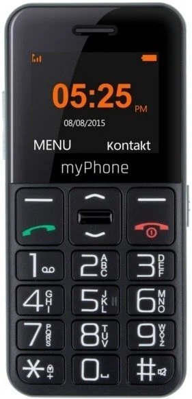 MyPhone MyPhone Halo Easy | Black | 1.77 " | TFT | 24 MB | 32 MB | Single SIM | Bluetooth | Main camera resolution 0.3 MP | 1000 mAh