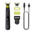 Philips Golarka do twarzy i ciała Philips | QP6542/15 OneBlade Pro 360 | Czas pracy (maks.) 90 min | Na mokro i sucho | Litowo-jonowa | 