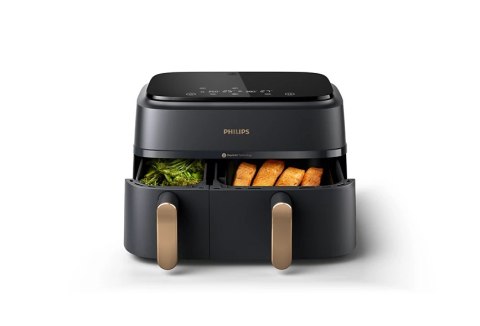 Philips Philips Airfryer | NA352/00 | Moc 2750 W | Pojemność 9 l | Technologia Rapid Air | Kolor szary/miedziany