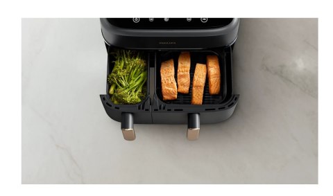 Philips Philips Airfryer | NA352/00 | Moc 2750 W | Pojemność 9 l | Technologia Rapid Air | Kolor szary/miedziany