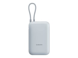 Xiaomi Xiaomi Power Bank (zintegrowany kabel) | 10000 mAh | Kabel USB-A/USB-C/USB-C | Ice Blue