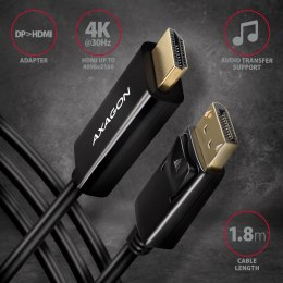 AXAGON AXAGON | Active cable | DisplayPort to HDMI | 1.8 m