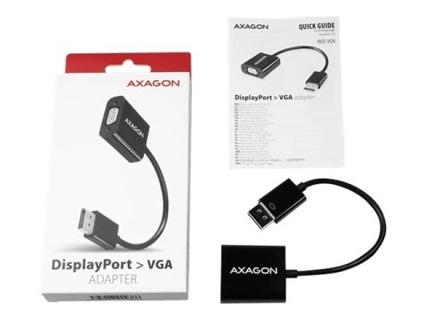 AXAGON AXAGON | RVD-VGN DisplayPort - VGA Adapter | 0.15 m