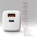 AXAGON AXAGON Wall Charger 2x port (USB-A+USB-C), 30W | ACU-PQ30W