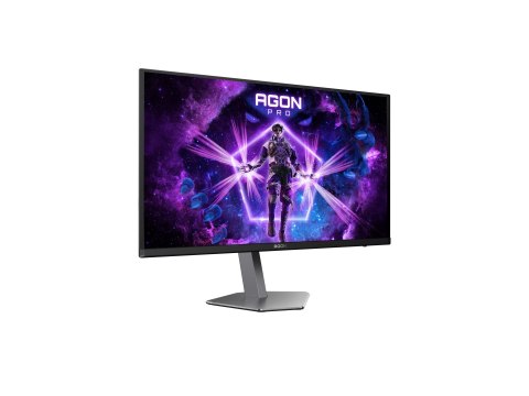 AOC AOC AG276QZD2 | 26,7 " | OLED | QHD | 16:9 | 240 Hz | 0,03 ms | 2560 x 1440 pikseli | 250 cd/m² | Porty HDMI w ilości 2 szt.