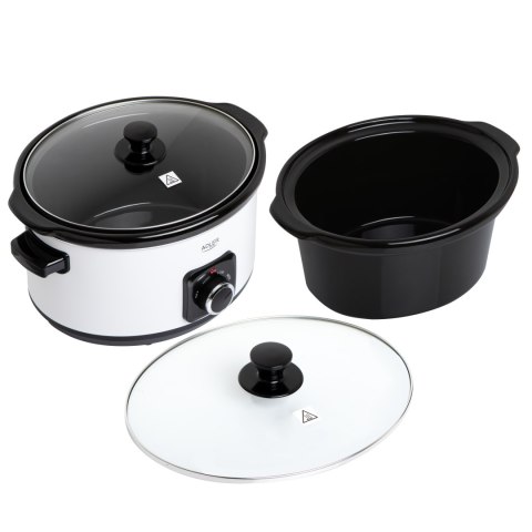 Adler Adler AD 6413r Slow cooker, 5.8L, White Adler