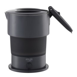 Adler Adler Silicon Travel Kettle | AD 1377 | Travel Kettle | 600 W | 0.6 L | Silicon | Grey