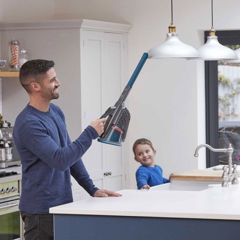 BLACK & DECKER BLACK & DECKER Vacuum Cleaner | BHHV320B-QW | Cordless operating | Handstick | 12 V | Operating time (max) 20 min | Gray/Blue