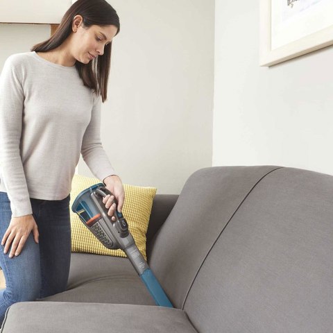BLACK & DECKER BLACK & DECKER Vacuum Cleaner | BHHV320B-QW | Cordless operating | Handstick | 12 V | Operating time (max) 20 min | Gray/Blue