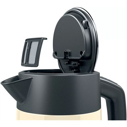 Bosch Bosch | Czajnik | TWK4P437 | Elektryczny | 2400 W | 1,7 L | Stal szlachetna | Beżowy