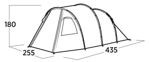Easy Camp Easy Camp Hidra 5 Tunnel Tent for 5 persons, Green | Easy Camp